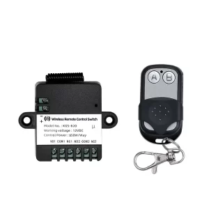 2 Channels Wireless Power Switch with Remote Control DC 12V KGS-B20-K